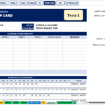 Individual learner preview card and attendance summary preview for Grade 11 TechPro Track