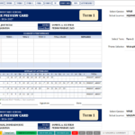 Individual learner preview report card and attendance summary preview for Grade 3