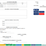 DepEd School Form 9 (SF9) Back Page with attendance record and certificate of transfer in A5 printable format for Key Stage 2