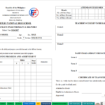 DepEd School Form 9 (SF9) Single Page Landscape Learner's Performance Report for Key Stage 3 Grades 7 to 10
