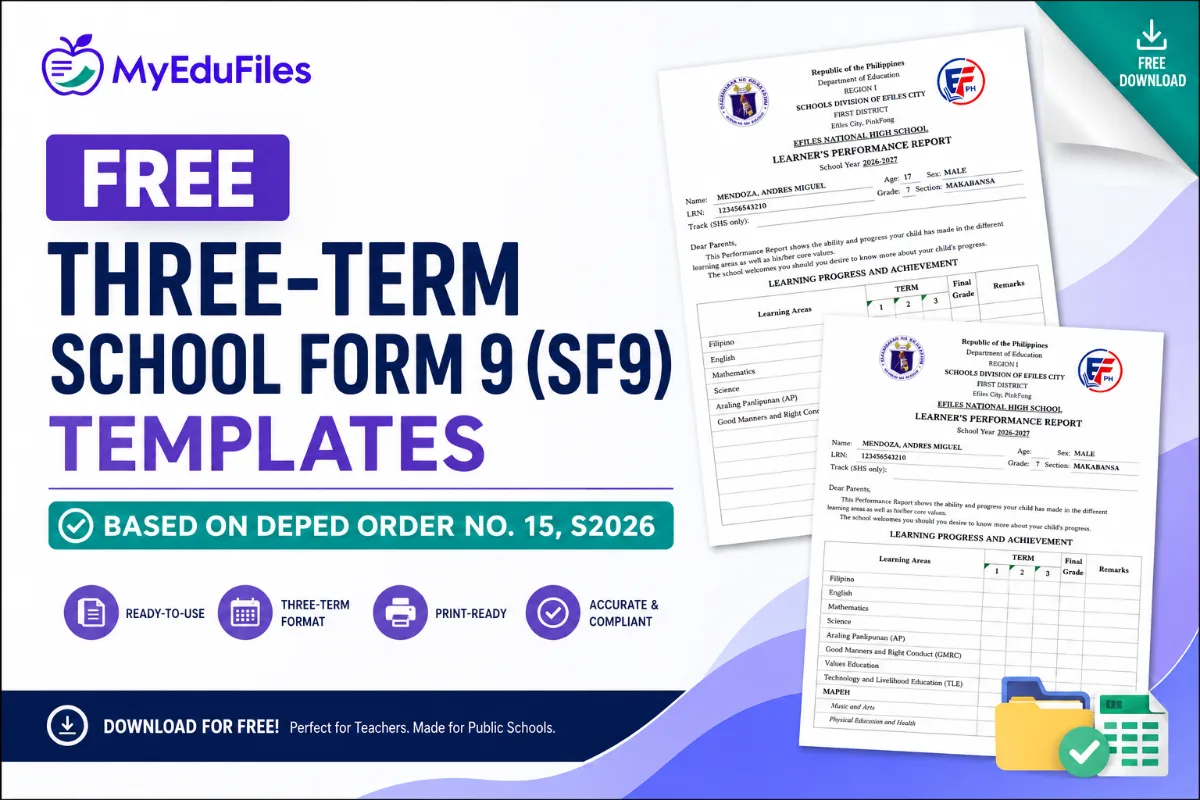 Three-Term SF9 Templates